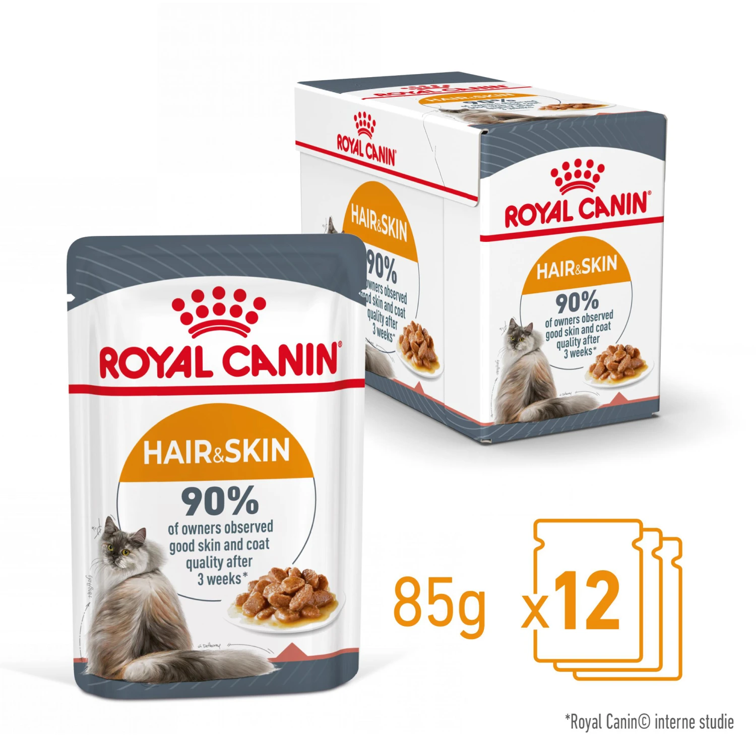 Royal Canin Hair & Skin In Gravy - Kattenvoer - Afbeelding 4