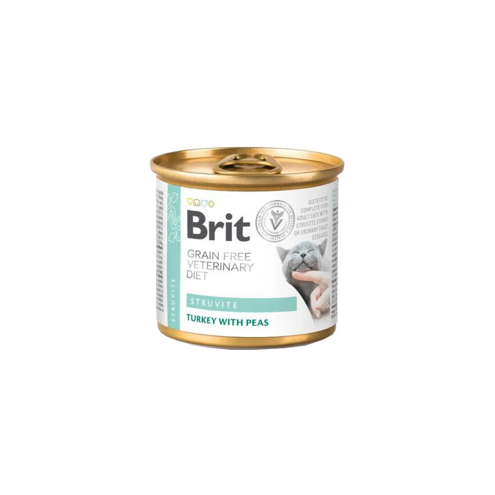 Brit Veterinary Diet Cat - Grain Free - Struvite - Blik