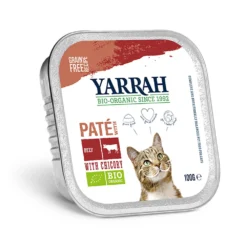 Yarrah - Paté Kat Kuipje Met Rund Bio