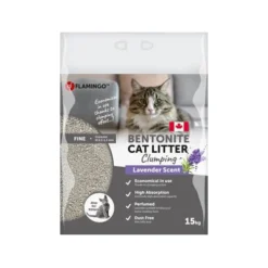 Flamingo Kattenbakvulling Lavendel