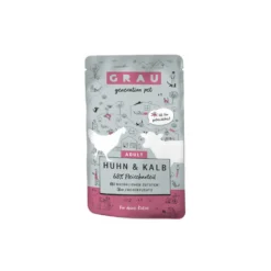 Grau Graanvrij Kattenvoer - Kip & Kalf - Pouch