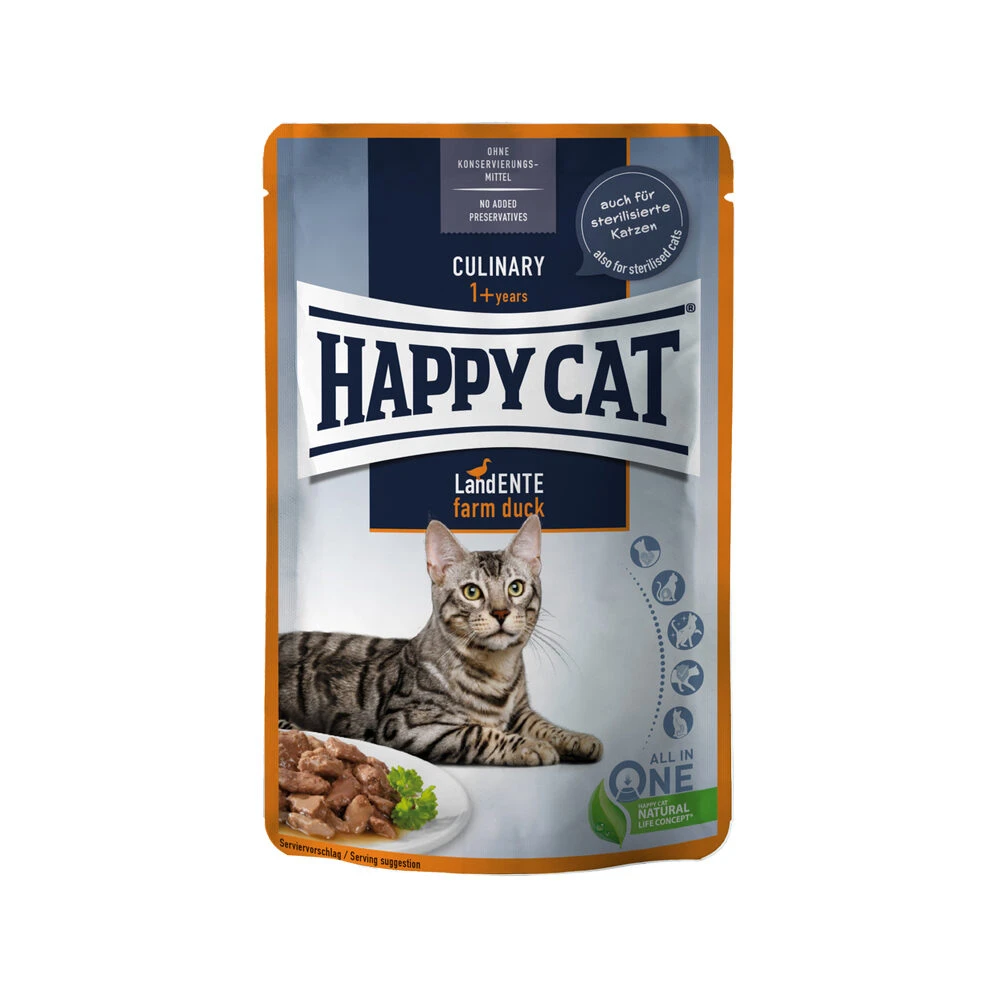 Happy Cat Culinary - Maaltijdzakje - Eend - Afbeelding 2
