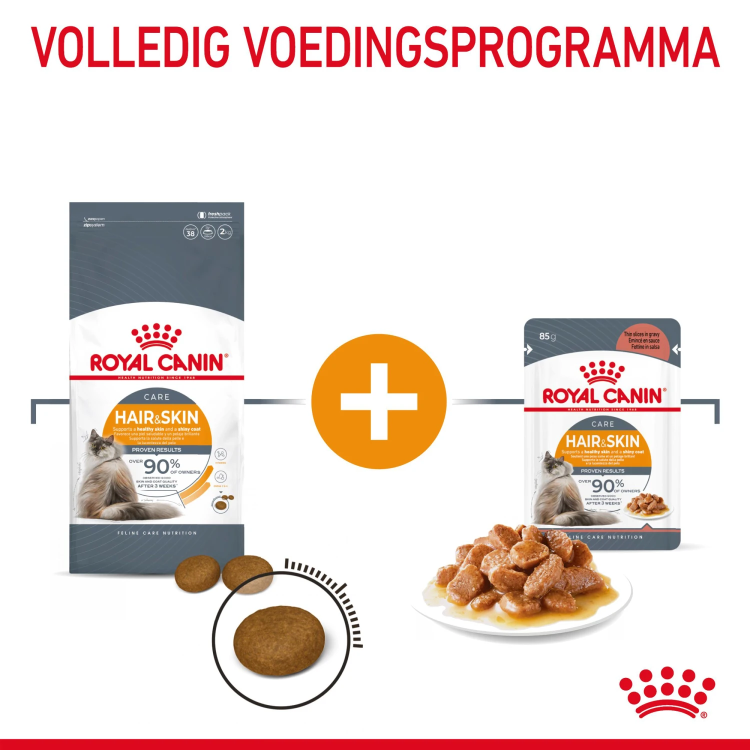 Royal Canin Hair & Skin In Gravy - Kattenvoer - Afbeelding 6