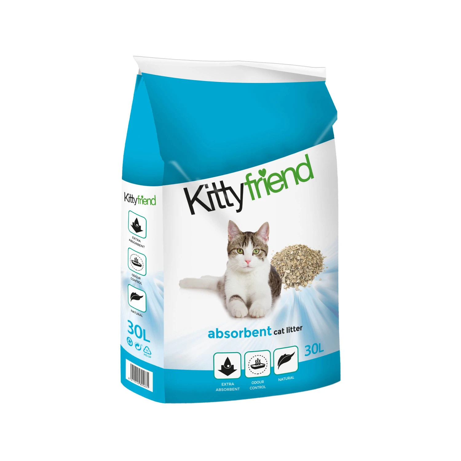 Kitty Friend Absorbent Kattenbakvulling - Afbeelding 3