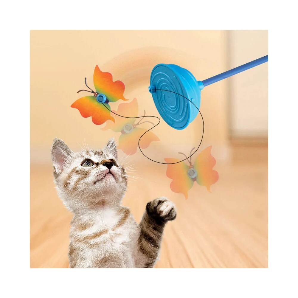 KONG Cat Teaser Purrsuit Vlinder - Afbeelding 4