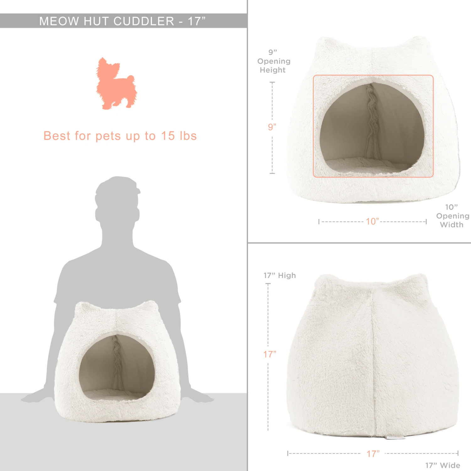 Petstages Katteniglo Meow Hut - Afbeelding 7