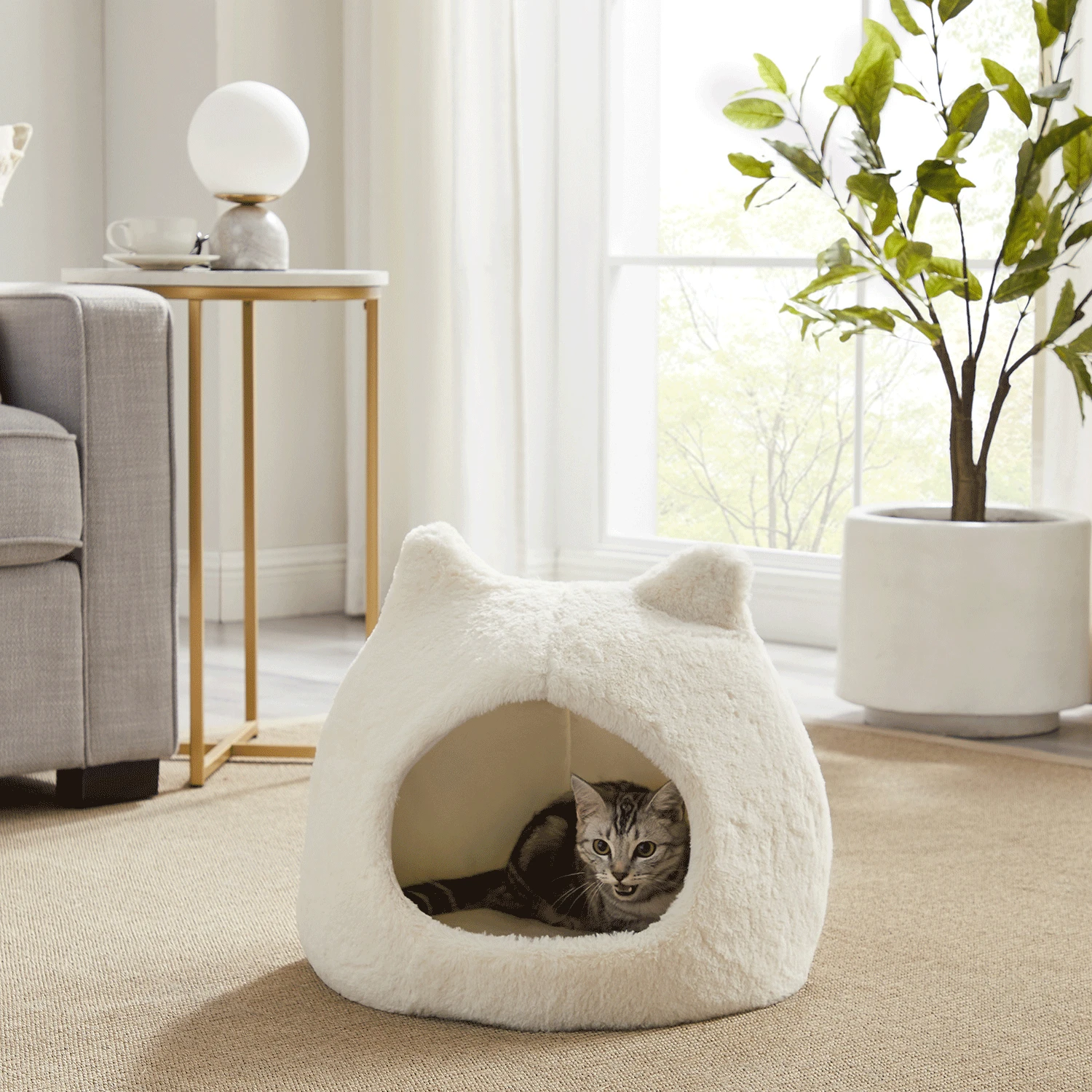 Petstages Katteniglo Meow Hut - Afbeelding 9