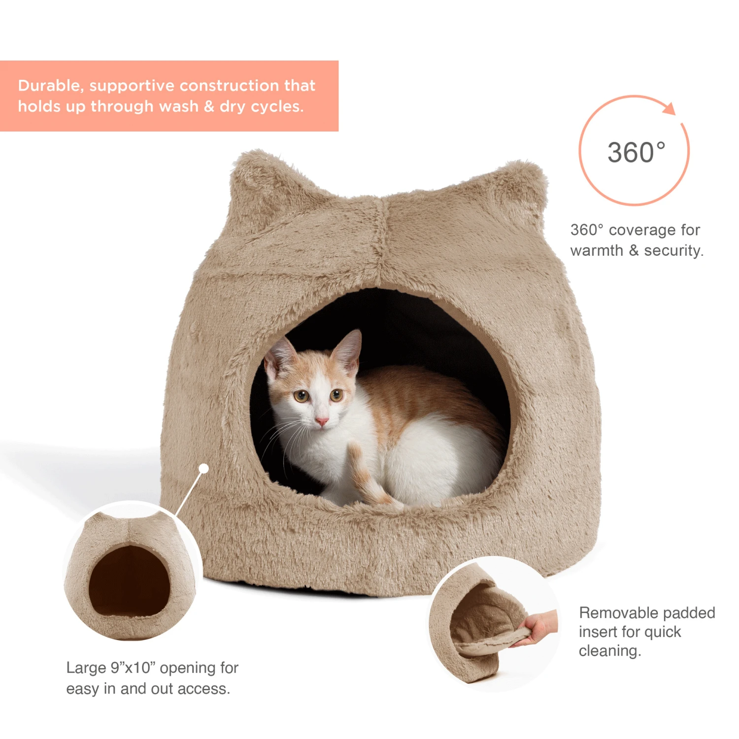 Petstages Katteniglo Meow Hut - Afbeelding 8