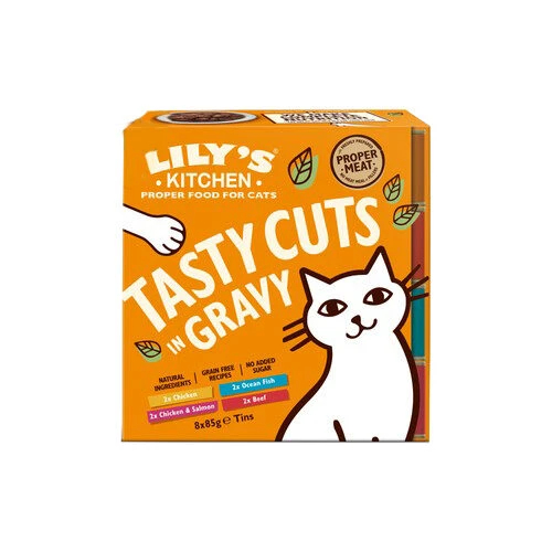 Lily's Kitchen Lily’s Kitchen Cat Tasty Cuts Kattenvoer - Blik - Afbeelding 4