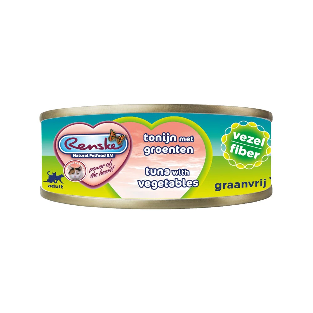 Renske Vezel Natvoer - Kattenvoer - Tonijn En Groenten - Afbeelding 2