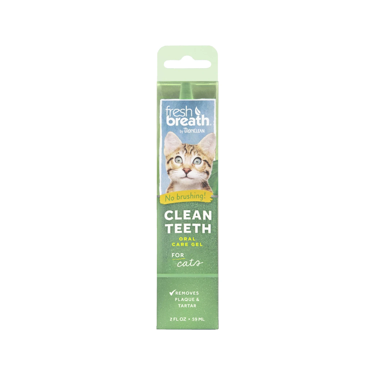 TropiClean - Fresh Breath Clean Teeth OralCareGel - Cat - Afbeelding 2