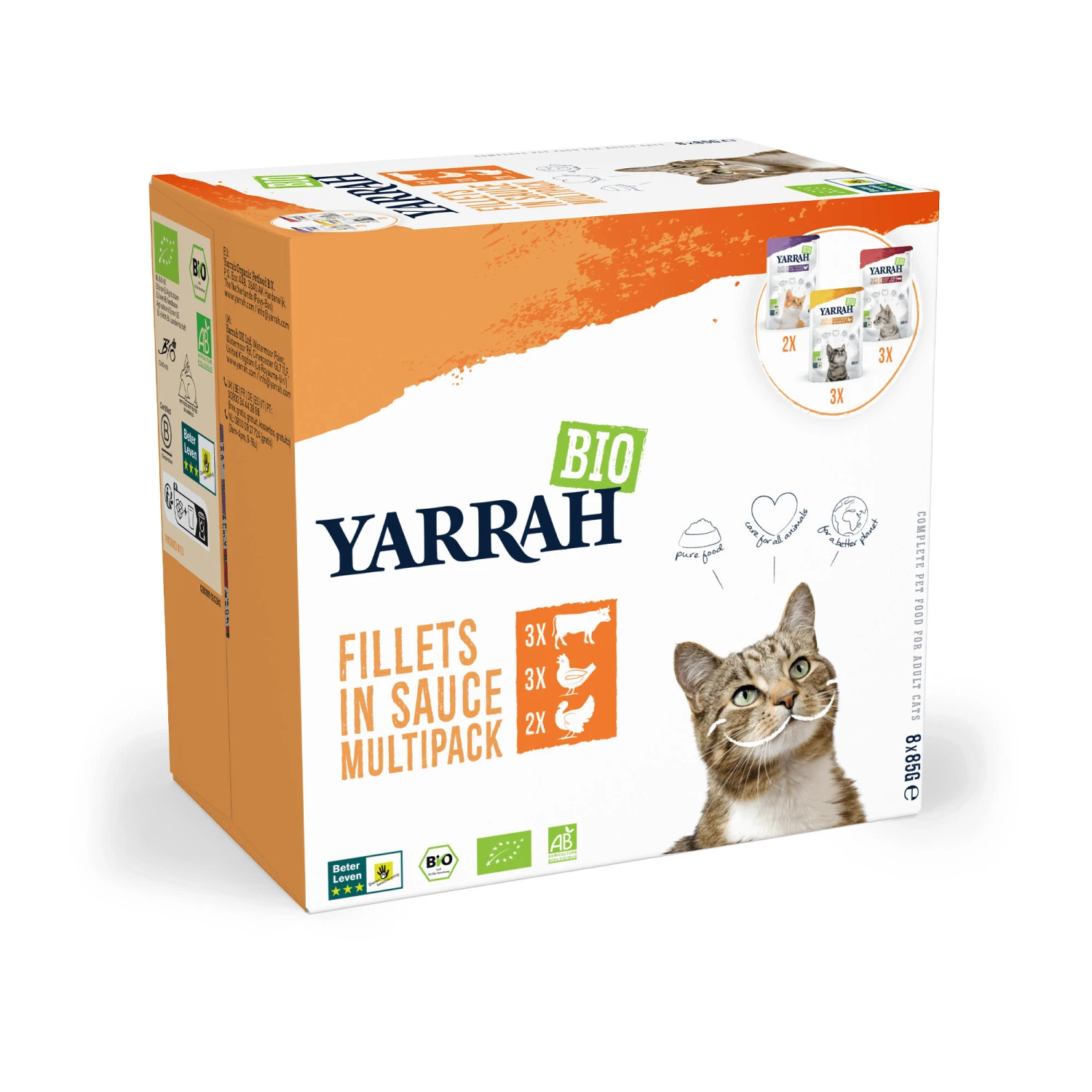 Yarrah Bio Cat Fillets In Saus Multipack - Afbeelding 2